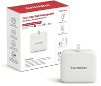 SwitchBot išmanusis jungiklio valdiklis Fingerbot, Bluetooth, USB-C, 1 kgf, SwitchBot-C1 kaina