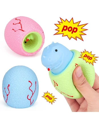 Magy Dinozauras squishy minkomas antistresinis žaislas 3 vnt.
