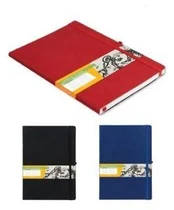 Antra Notes B5 Impression line Juoda