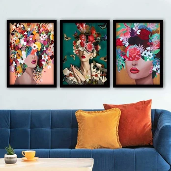 Paveikslas Wallity 3SC162, 35 cm x 45 cm, 3 vnt.