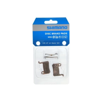 Diskinių stabdžių kaladėlės Shimano M06 Metal