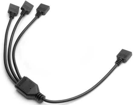 Kabelis EK Water Blocks EK-Loop D 3 pin, 3 pin, 0.3 m, juoda