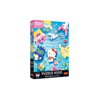 Trefl Dėlionė 1000 PremPlus HelloKitty Letni relaks 12067