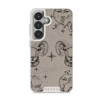 Aries - Samsung Galaxy S25 Plus Case, Elite Light (Magnetic) / Silver / Nude