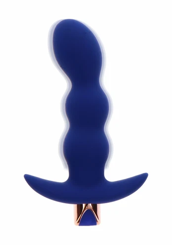 TOYJOY The Risque Vibrating Anal Plug with Remote Control, Black