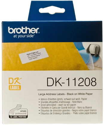 BROTHER DK11208 LARGE ADDRESS LABELS