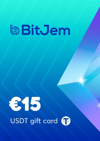 BitJem USDT Gift Card 15 EUR Key GLOBAL