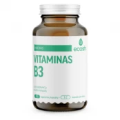 Vitaminas B3 ECOSH 250mg NE , 90 kapsulių kaina