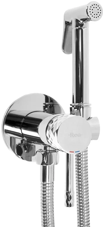 Bidė dušelis REA Lungo Loop Diamond, Chrome