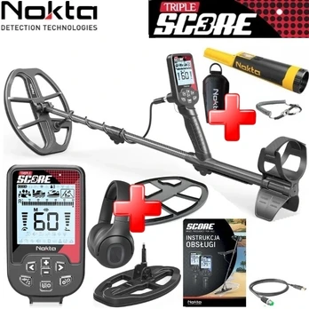 Metalo detektorius Nokta SCORE 3 ProPack (TripleScore)