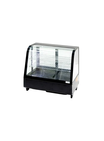 Stalgast šaldoma vitrina, (100l), su LED apšvietimu, juoda