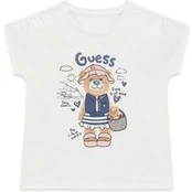 Guess Marškinėliai K6GI18 K6YW4 Balta Regular Fit