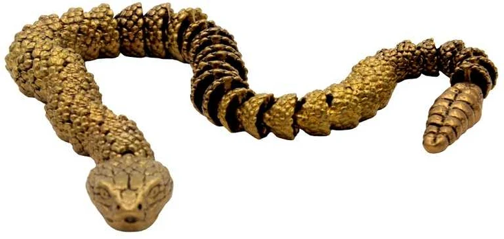 Žalvarinė gyvatė, 35 cm