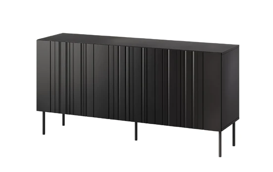 Cama Meble Cama Komoda ISLA 150,5x40x75 matinis juodas