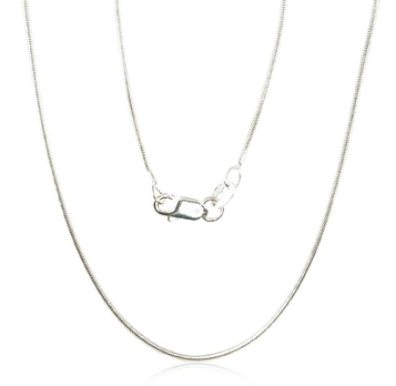 Sidabrinė grandinėlė Snake 1 mm - 1 mm. - 45 - 4.4 g.