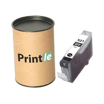 Canon CLI-521GY (2937B001) kasetė grey 8.4ml (Printle) CLI521GY (su mikroschema)