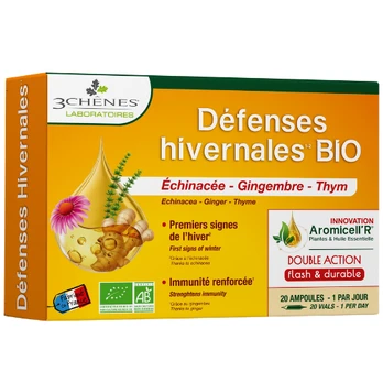 Imunitetui ir kvėpavimo takams DEFENCE BIO, 20 amp. (Dabar 3 už 2 kainą!)