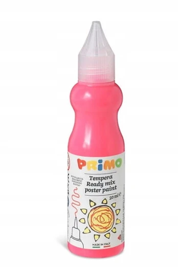 Primo Fluo plakatų dažai, rožiniai, 50 ml