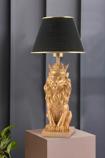 Stalo lempa Lion King - Juodas