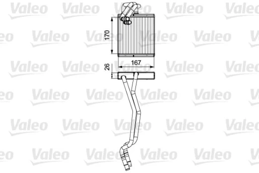Šilumokaitis, salono šildymas VALEO 811509