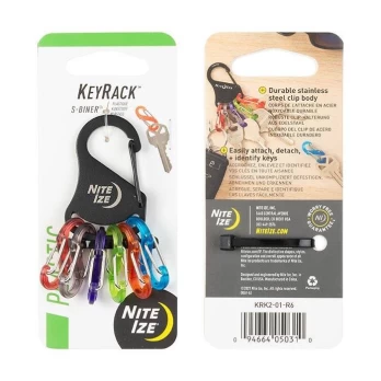 Nite Ize S-Biner raktų laikiklis - KRK2-01-R6