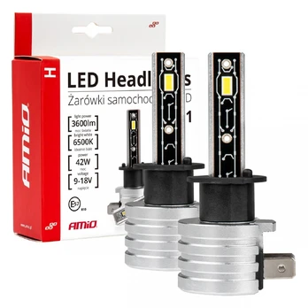 Led automobilių lemputės h-mini h1 amio-03329
