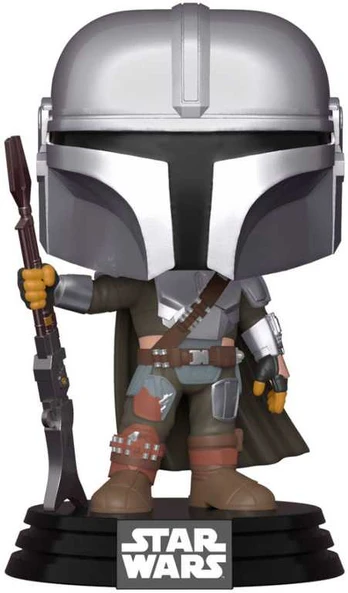 FUNKO POP! Vinilinė figūrėlė: Star Wars: Mandalorian & Grogu - The Mandalorian (Final Chapter)