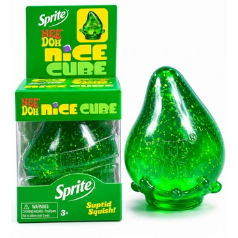 NeeDoh Nice Cube Sprite – antistresinis sensorinis squishy žaislas