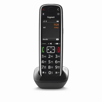 Gigaset E720HX Analog/DECT telefonas Skambintojo ID Juodas