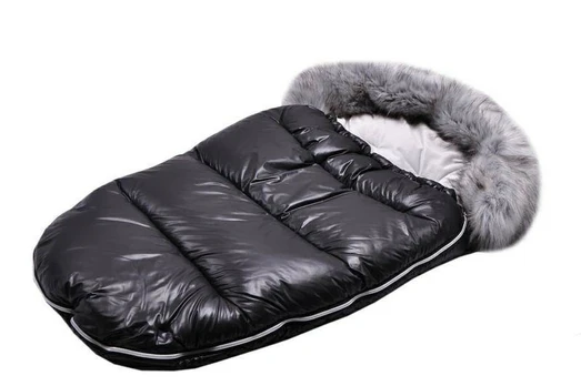 Sleeping Bag MINKY - KOKON - BLACK