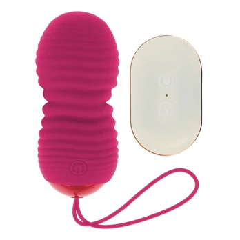 OHMAMA Remote Control Egg 7 Modes Pink - Compact Silicone System
