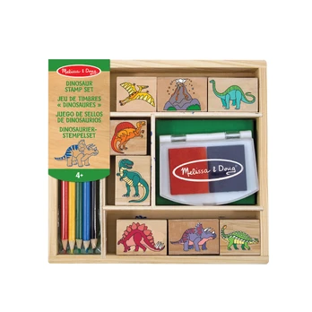 MELISSA & DOUG playset Dinosaur Stamp Set