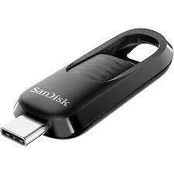 USB raktas SanDisk Ultra Slider USB Type-C Flash Drive, 64GB USB 3