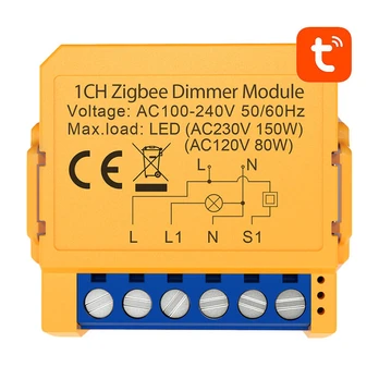 Išmanusis jungiklis ZigBee Avatto ZDMS16-2 TUYA