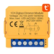 Išmanusis jungiklis ZigBee Avatto ZDMS16-2 TUYA kaina