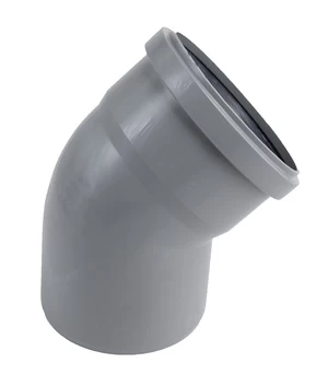 Alkūnė vidaus kanalizacijai Magnaplast HTplus, 75 mm, 45 °
