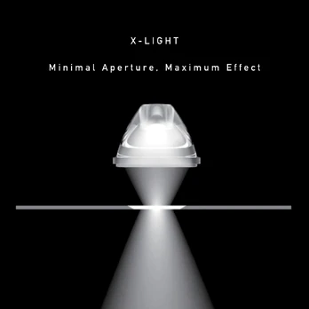 Įleidžiamas LED prožektorius X-Light, 7W 2700K, matinis baltas