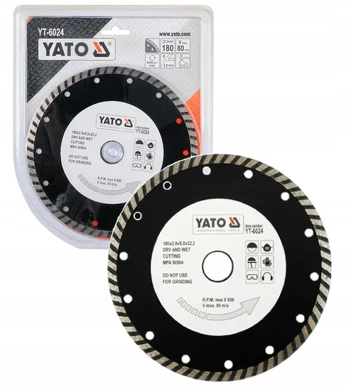 Yato Deimantinis diskas turbo betonui 180mm