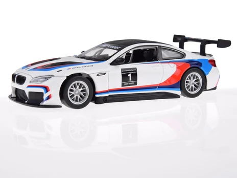 Žaislinis automobilis MSZ BMW M6 GT3, balta