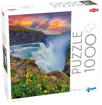 Dėlionė Tactic Gullfoss Iceland, palapeli 1000 palaa