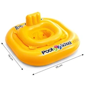 Pripučiamas plaustas kūdikiams Intex Deluxe Baby float Pool School™ kaina