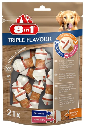 8 in 1 8in1 Triple Flavour XS 21 stk