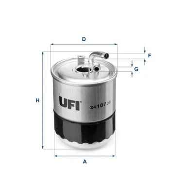 Kuro filtras UFI 24.107.00