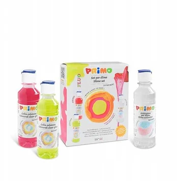 Šlykštukų gaminimo rinkinys PRIMO, Fluo slime set