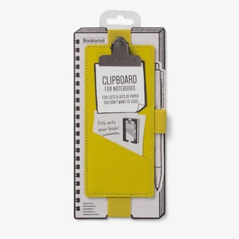Bookaroo Notebook Clipboard - Chartreuse