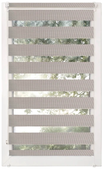 Ritininė užuolaida Karpol Basic, sidabro, 81 cm x 150 cm