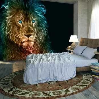 Artgeist Fototapetas - Abstract lion