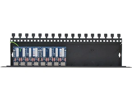 8-channel LAN security panel with increased PoE overvoltage protection ewimar PTU-58R-PRO/PoE