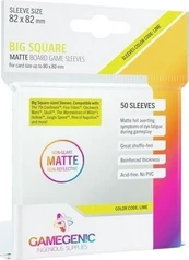 Matinės įmautės kortelėms Gamegenic, Big Square, 82x82 mm.