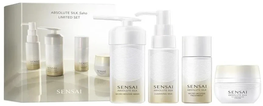 Sensai Absolute Silk Micro Mousse 50ml Leche Limpiadora 30ml Micro Muss 30mlcr 15ml